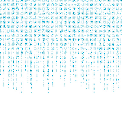 falling pixels pattern design background