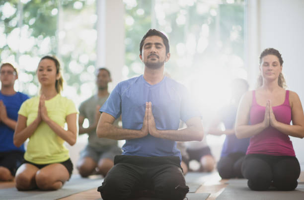 istock Meditation is key to relaxation 1302357165