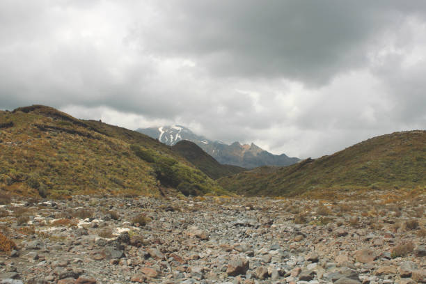 istock Gloomy Mountain Landscape 1302359264