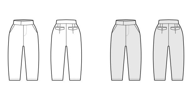 https://media.istockphoto.com/id/1302360162/vector/short-capri-pants-technical-fashion-illustration-with-knee-length-normal-waist-slashed.jpg?s=612x612&w=0&k=20&c=6ZjNUW2nfZmUsq9Y0U7soKEuDz1yg9-bTbfyUBQrL7U=