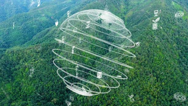 istock Future environmental conservation and sustainable ESG modernizat 1302360820