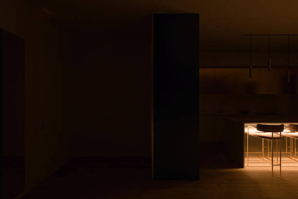 istock 3d visualization of the interior of the hall, city apartment 1302371605
