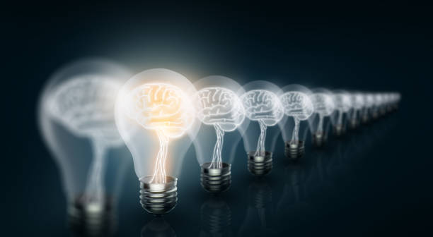 istock Creative and innovation inspiration. Business Bright idea concept. 3D Render. 1302378627
