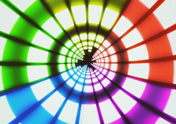 istock Colorful tunnel of light 1302380339