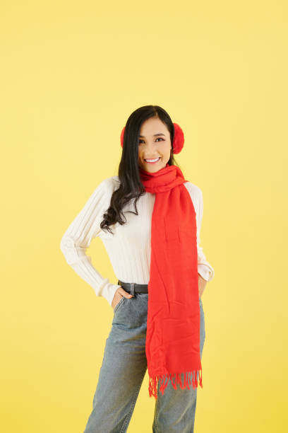 istock Woman in winter clothes 1302381986