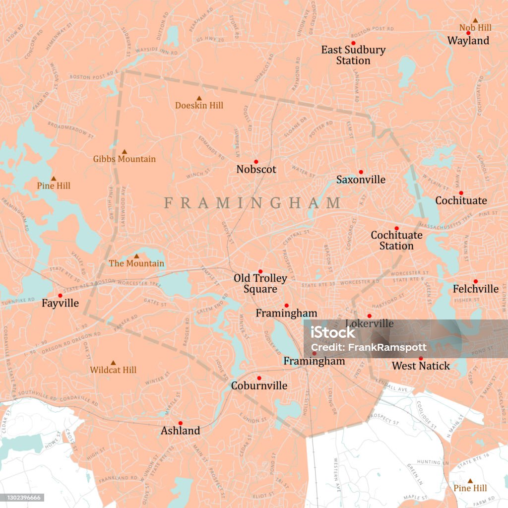 Ma ミドルセックス フラミンガム ベクター ロードマップ マサチューセッツ州のベクターアート素材や画像を多数ご用意 マサチューセッツ