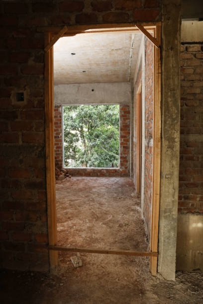 istock A under construction building and apartment with 4 floors and 1 ground floor 1302396725