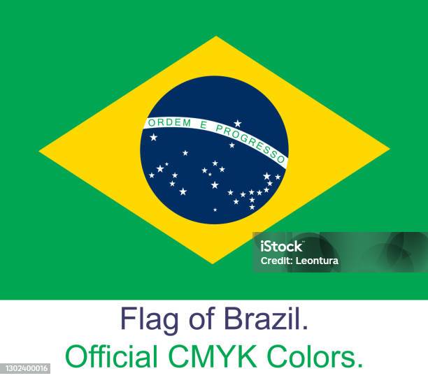 公式cmykカラーのブラジル国旗 - CMYKのベクターアート素材や画像を多数ご用意 - CMYK, アメリカ合衆国, イラストレーション