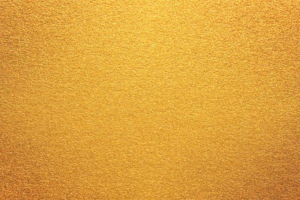 istock Texture of gold shiny metallic paper 1302401696