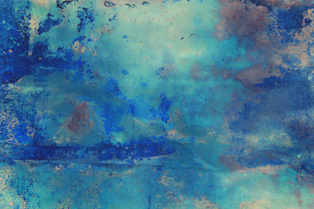 istock metal texture with traces of rust and blue paint 1302401811