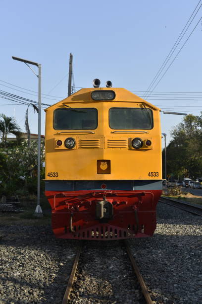 istock The train is running on the rails. 1302407407
