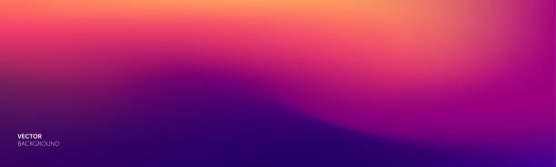 ilustrações de stock, clip art, desenhos animados e ícones de gradient background, purple mesh abstract purple pink red and red, vector blurred soft blend color gradation - gradiente de cor
