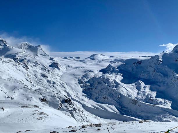 istock Glacier at Matterhorn area, Zermatt, Switzerland 1302411158