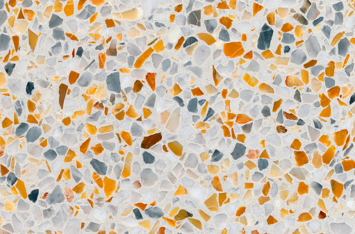 Colorful abstract mosaic wall texture, no people.