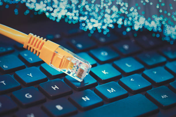 istock High speed fiber optic internet concept 1302415343