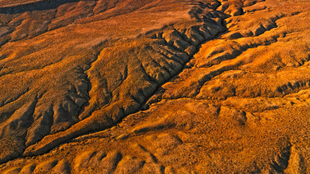 View of canyons in Monument Valley