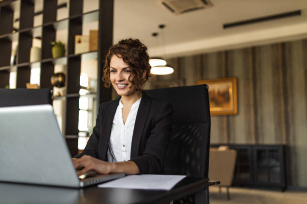 istock Portrait of a successful manager at work. 1302423109