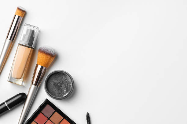 istock Cosmetic isolated on a white background. Close up. 1302423696