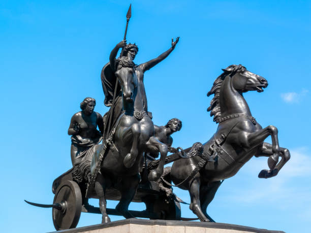 istock Boudicea and Her Daughters bronze statue 1302423781