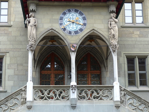 Rathaus clock, Bern, Switzerland