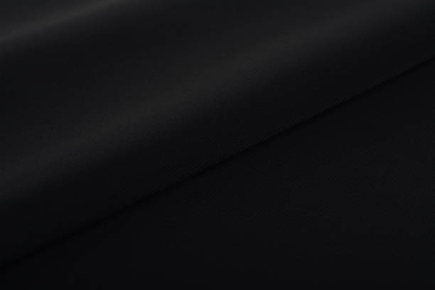 istock Knitted elastic fabric, weaving of threads texture, crumpled fold 1302428964