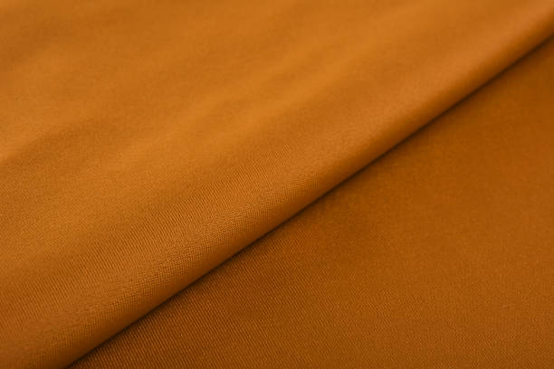 istock Knitted elastic fabric, weaving of threads texture, crumpled fold 1302429082