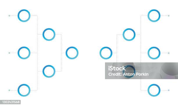 Playoff Table Pattern Without Text Tournament Bracket For Game On White Background Template Playoff Grid ...