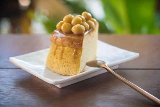 istock Macadamia Caramel Cake homemade cake 1302432470