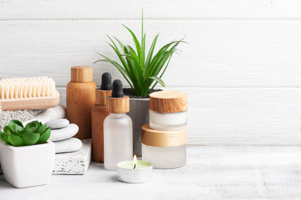 istock Cosmetic jar with cream 1302433642