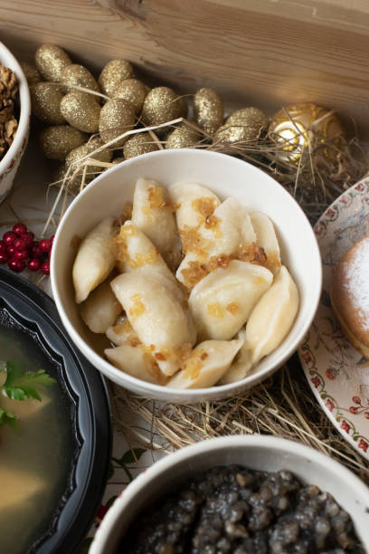 istock traditional Ukrainian dumplings called varenyky 1302439528