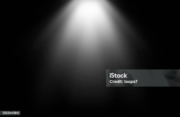 Spotlight Rays Overlay Stock Photo - Download Image Now - Spot Lit, Spotlight, Light - Natural Phenomenon