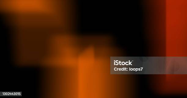 Light Leak Burn On Black Background Stock Photo - Download Image Now - Camera Film, Lens Flare, Textured