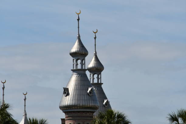 uniwersytet w tampa minaret - minaret zdjęcia i obrazy z banku zdjęć