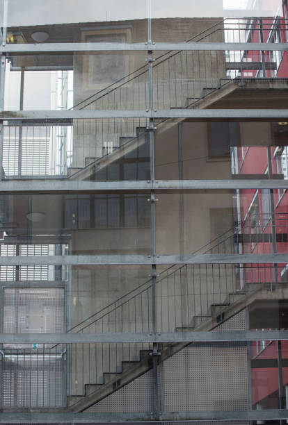 istock stairs and staircase in a building 1302450548