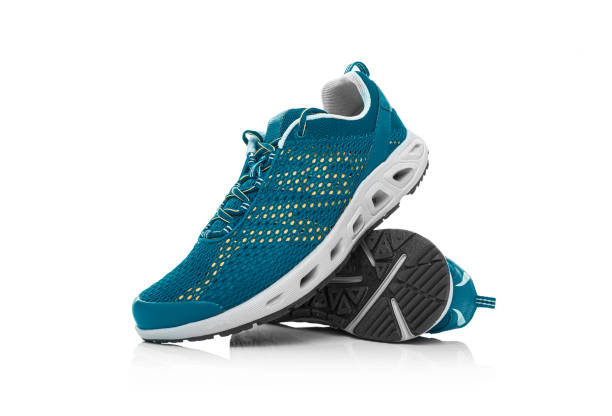 istock Unbranded modern sneaker isolated on a white background. 1302450657