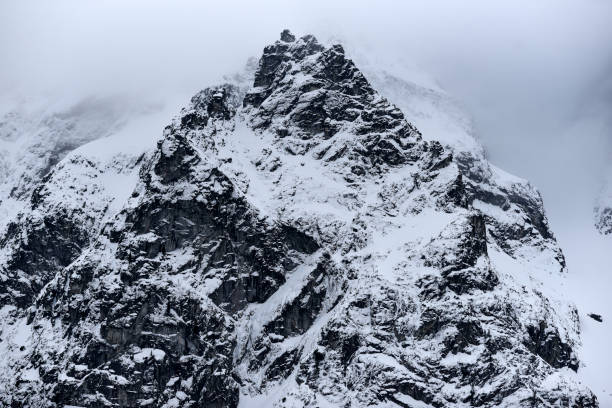 istock Snowy mountain peaks in the Tatras. 1302456157