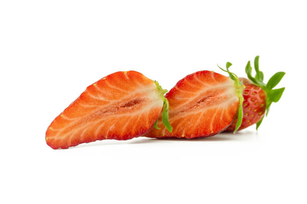 istock Strawberry isolated on the white background 1302461531