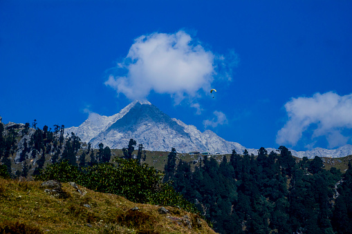 Triund is a small hill station in the Kangra district in the state of Himachal Pradesh, India. Triund is a part of Dharamkot. Triund is at the foot of the Dhauladhar ranges and is at a height of 2,828 m.