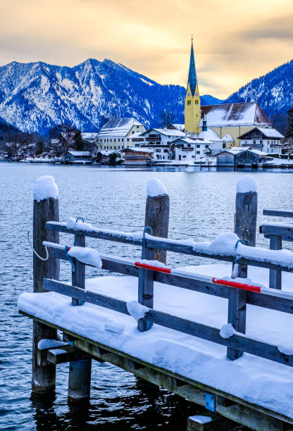 istock landscape at the Tegernsee lake - Rottach-Egern 1302472136