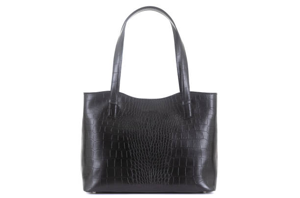 istock black elegant leather women bag with handle 1302475994