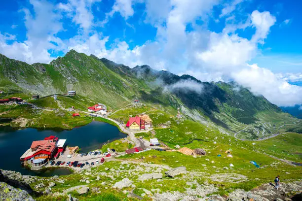 Balea Chalet, Balea Lake, Carpathian Mountains, Romania