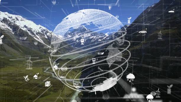 istock Future environmental conservation and sustainable ESG modernizat 1302490509