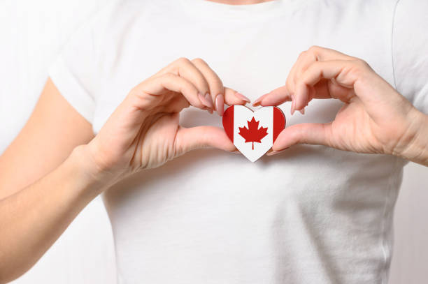 istock Love Canada. flag of Canada 1302497720