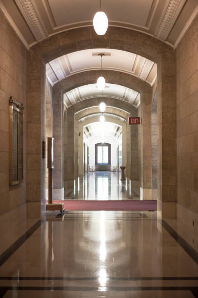 istock Corridor at Manitoba Legislative Building in Winnipeg, Manitoba, Canada 1302498853
