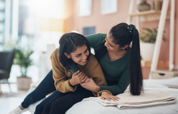 istock We always tease each other, just like when we were little 1302499432
