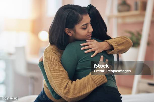 Ill Always Be Here To Support Her Stock Photo - Download Image Now - Embracing, Support, Friendship