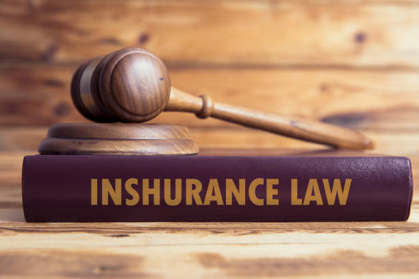 istock Insurance Law books with a judges gavel 1302503897
