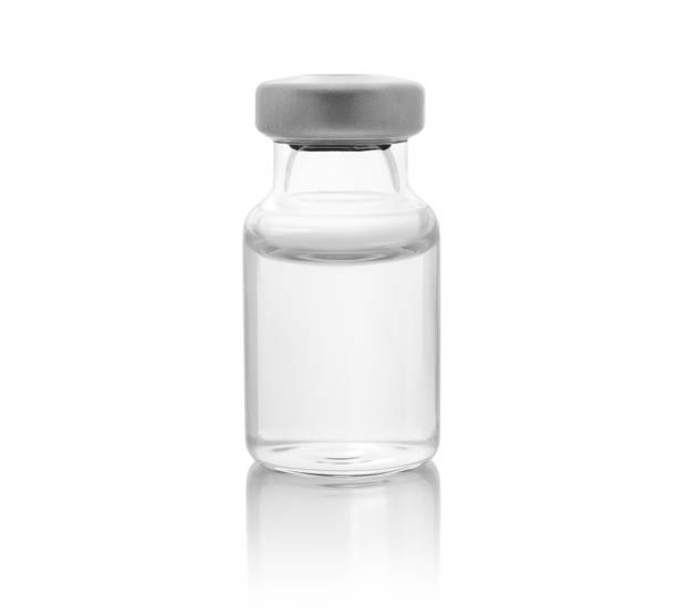 istock Vaccine vial isolated on white 1302506385