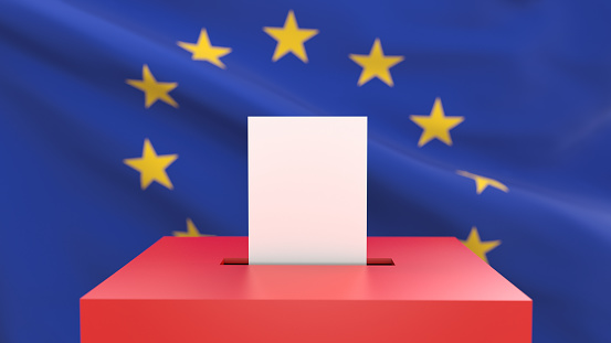 Ballot box - European Union vote
