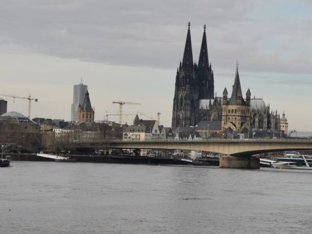 istock Flooding in Cologne at deutzerbridge 1302511851